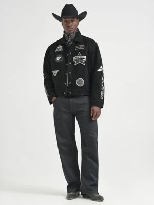 Wrangler Wrangler® x Avirex® Jean Black Coated Size 38 x32