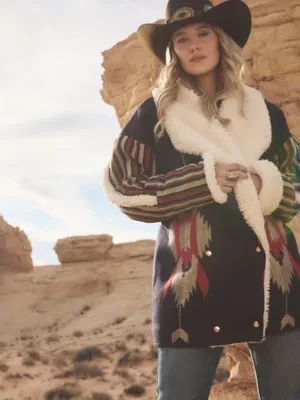 Wrangler Wrangler x Lainey Wilson Lainey Coat Jacquard Size