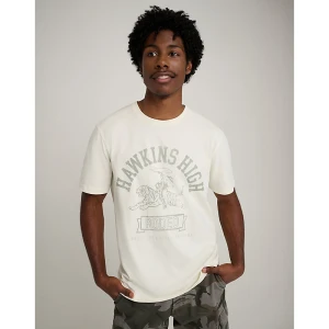 Wrangler Wrangler® X Stranger Things ™ Hawkins High Tee Marshmallow Size