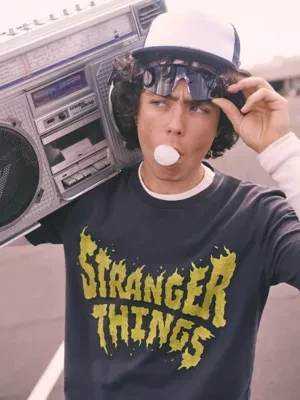 Wrangler Wrangler® X Stranger Things ™ Tee Washed Black Size