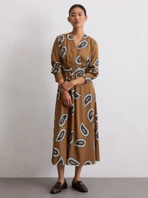 Wrap dress A-Shape Marc O'Polo béžová