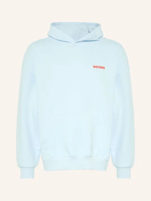 Wrstbhvr Bluza Z Kapturem Studio v14 blau TURKUSOWY