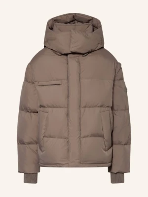 Wrstbhvr Kurtka Puchowa Dave v2 Z Odpinanymi Rękawami I Kapturem beige