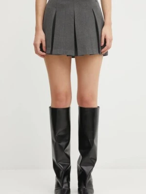 WRSTBHVR spódnica Madden kolor szary mini rozkloszowana W6725SB.3142