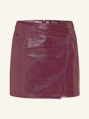 Wrstbhvr Spódnica Zaneta W Stylu Skórzanym rot