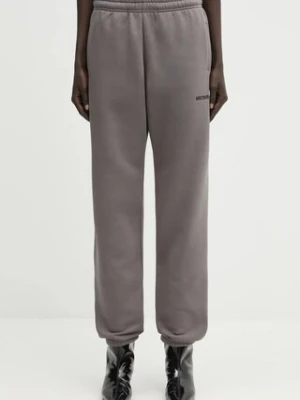 WRSTBHVR spodnie dresowe Hera kolor brązowy z aplikacją W8025TT.3086