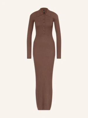 Wrstbhvr Sukienka Z Dzianiny Romi braun