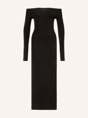 Wrstbhvr Sukienka Z Odkrytymi Ramionami Amber Z Dżerseju schwarz
