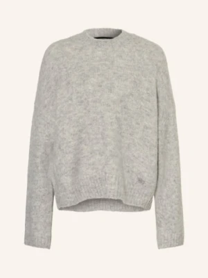 Wrstbhvr Sweter Oversize Enci Z Alpaki grau