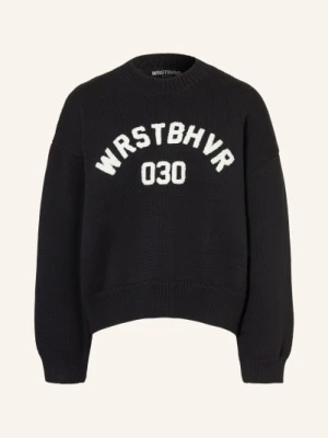 Wrstbhvr Sweter Oversize Luna schwarz