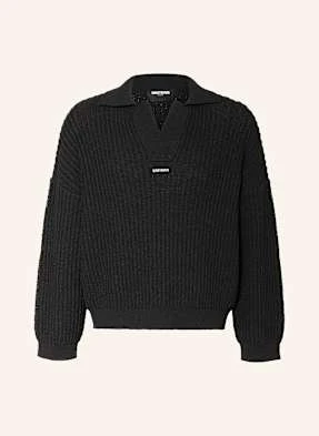 Wrstbhvr Sweter Typu Troyer Deron schwarz