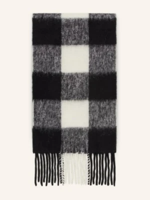 Wrstbhvr Szal Rania Z Alpaką schwarz