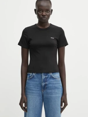 WRSTBHVR t-shirt Janina damski kolor czarny W1025SB.2978