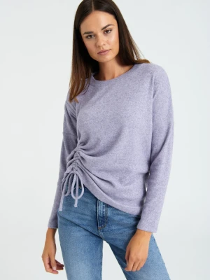 Wrzosowa bluza z dzianiny swetrowej Greenpoint fioletowy