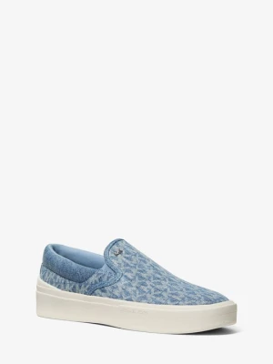 Wsuwane buty sportowe Eddie z nadrukiem w charakterystyczne logo Michael Kors