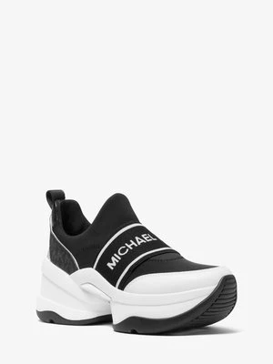 Wsuwane buty sportowe Olympia z pianki Michael Kors CZARNY (Czarny)