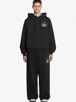 WWO Tagger spodnie dresowe czarne Label