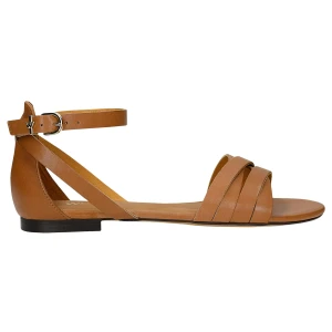 Brązowe sandały damskie w stylu urban 76015-53 Wojas