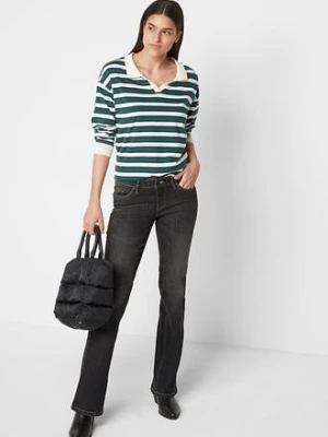 Zdjęcie produktu Wygodne dżinsy ze stretchem o kroju bootcut, mid waist bonprix