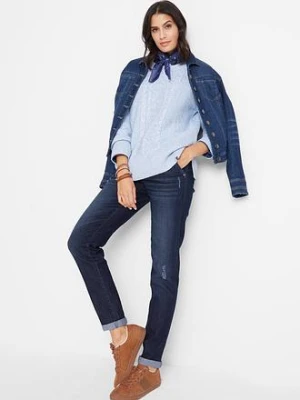 Wygodne jeansy ze stretchem o kroju boyfriend bonprix