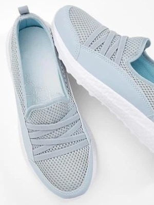 Wygodne sneakersy wsuwane z lekką podeszwą bonprix