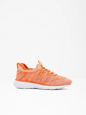 Wygodne sneakersy wsuwane z miękkiego materiału bonprix