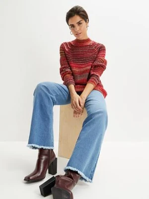 Wygodny gruby sweter bonprix