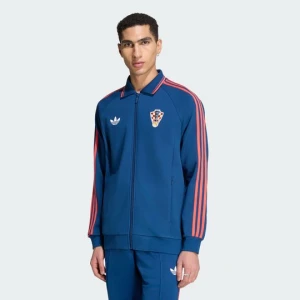 Wyjazdowa bluza reprezentacyjna Croatia Adidas Mystery Blue