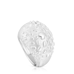 Wypukły Pierścionek Dybe Ze Srebra - Tous