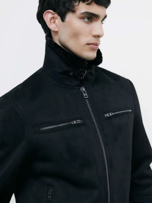 Wyściełana kurtka z miękkim kołnierzem PATRIZIA PEPE