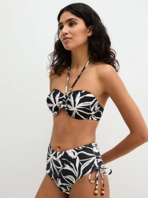 Wyściełany stanik bikini typu halterneck Marc O'Polo černá