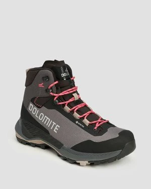 Wysokie Buty Trekkingowe Damskie Dolomite Vernale High Gtx Czarno-szare