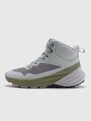 Wysokie buty trekkingowe SPEED HIKER z membraną męskie - khaki 4F