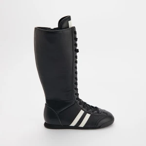 Wysokie buty w stylu bokserskim czarne House