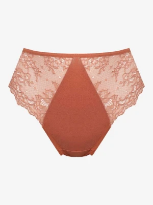 Wysokie figi typu brazyliany z koronką Carmel Rock Poupee Marilyn