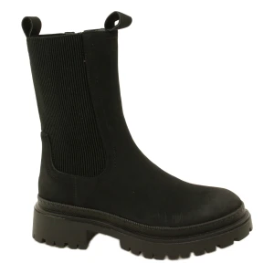 Wysokie ocieplane botki damskie Evento 23BT35-6440 Black czarne