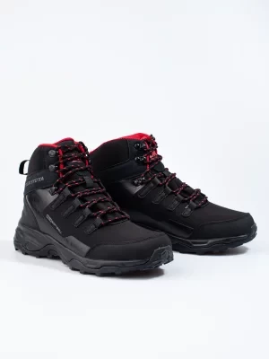 Wysokie outdoorowe buty trekkingowe męskie DK czarne