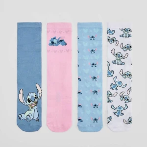 Wysokie skarpetki Stich 4-pak House