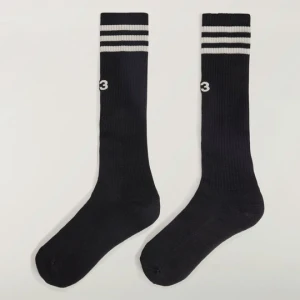 WYSOKIE SKARPETKI Y-3 STRIPES Adidas czarny