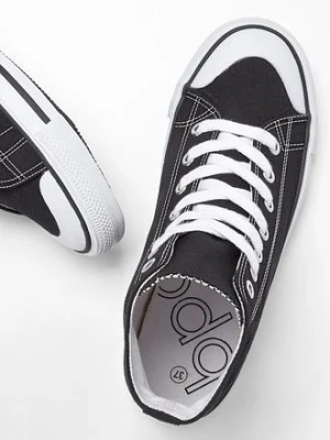Wysokie sneakersy BonPrix czarny