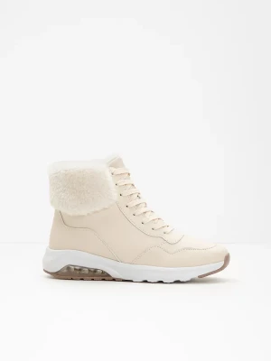 Wysokie sneakersy BonPrix beżowy