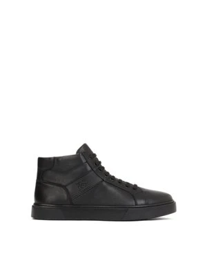Wysokie sneakersy męskie zdobione monogramem Kazar