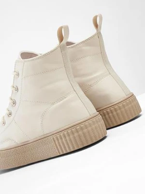Wysokie sneakersy na platformie bonprix