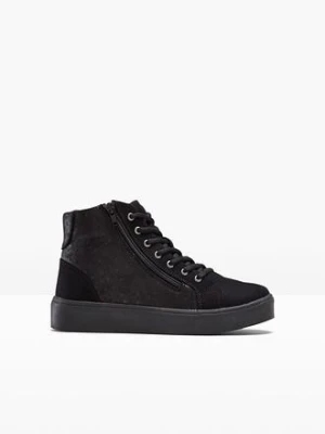 Wysokie sneakersy ze wzorem w kwiaty bonprix