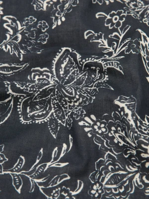 Wzorzysta chustka czarny - Mężczyzna - Rozmiar uniwersalny - MANGO MAN