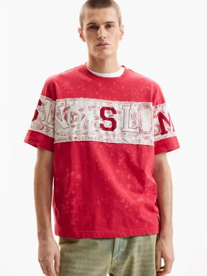 WZORZYSTA KOSZULKA DZIANINOWA Desigual