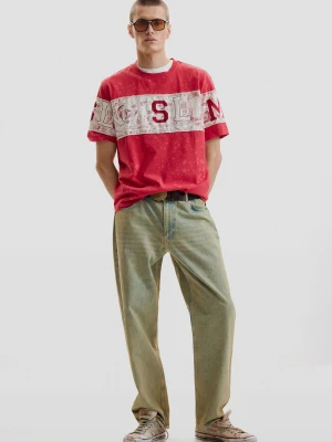 WZORZYSTA KOSZULKA DZIANINOWA Desigual