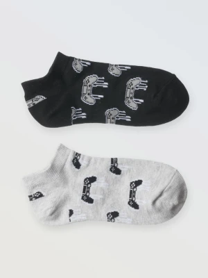 Wzorzyste skarpety 2-PAK Reporter