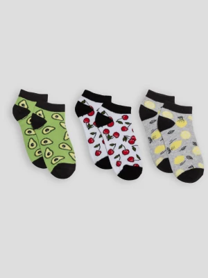 Wzorzyste skarpety 3-PAK Reporter