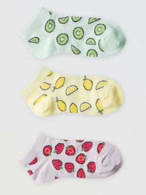 Wzorzyste skarpety 3-PAK Reporter